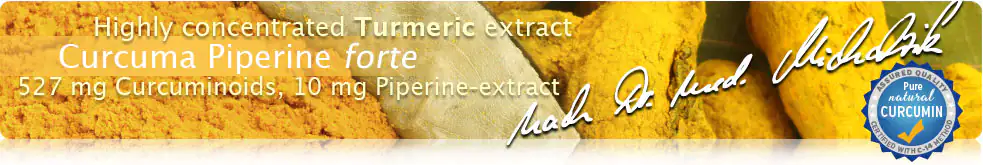 Curcuma Piperine forte - Turmeric-Extract