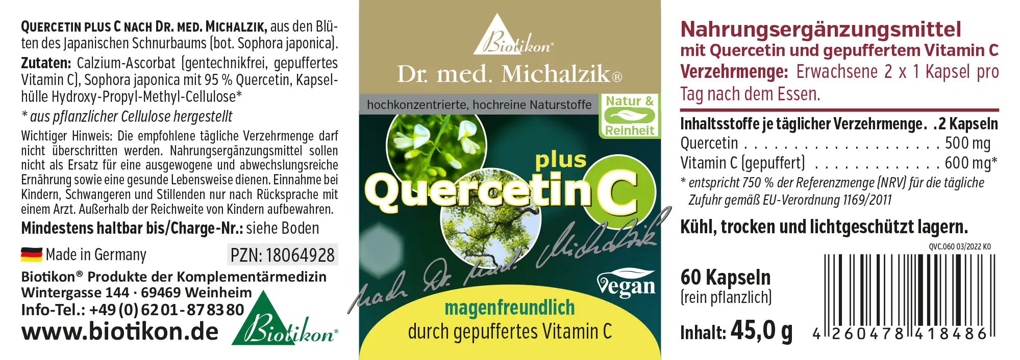 Quercetin plus C