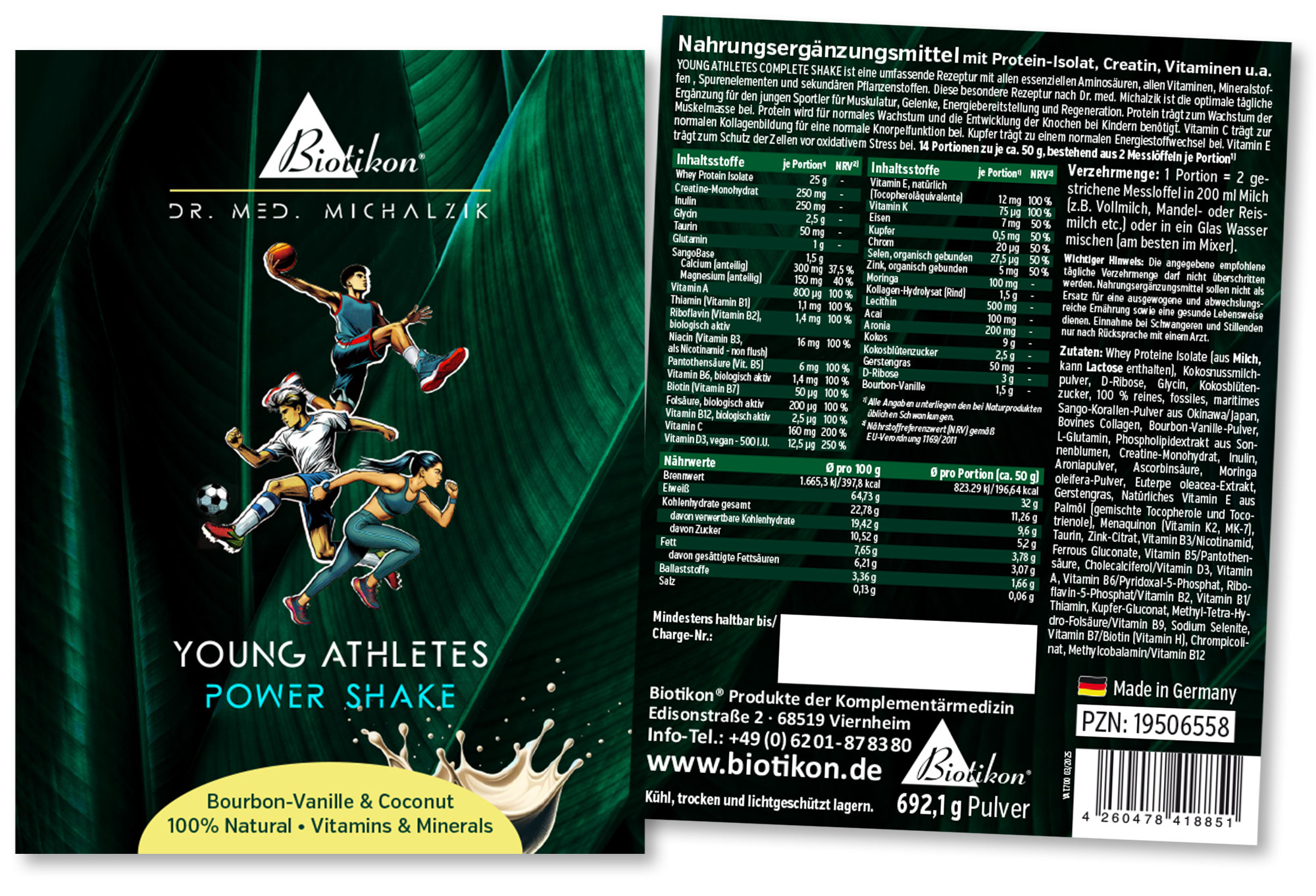 Young Athletes Power Shake