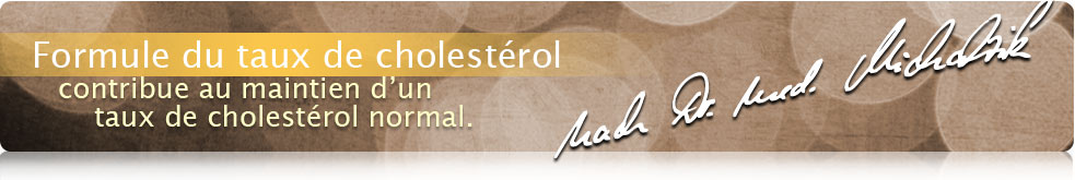 Formule du taux de cholesterol