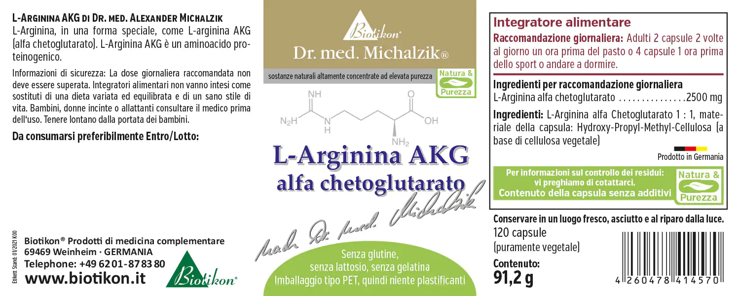 Arginina Alfa-Chetoglutarato