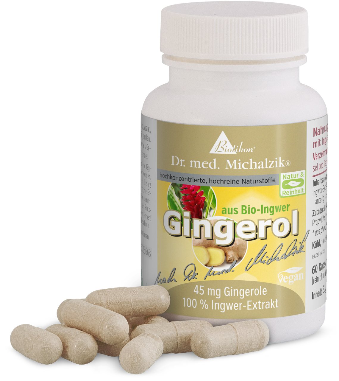 Gingerolo da Zenzero Biologico