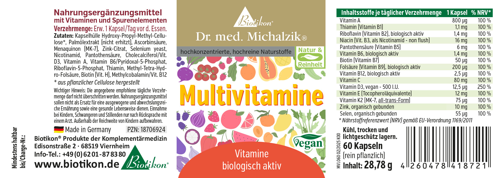 Multivitamines