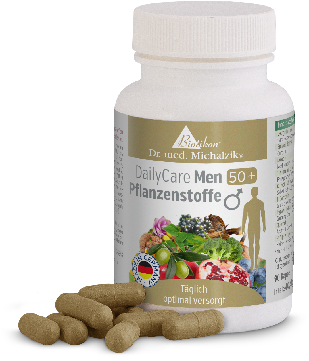 DailyCare Men 50+ substances végétales