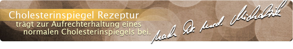 Cholesterinspiegel Rezeptur