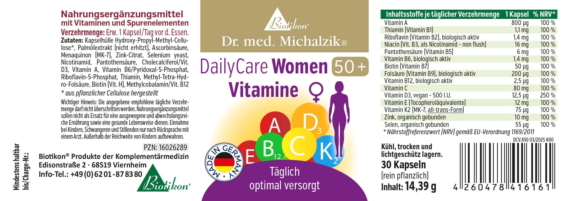 DailyCare Women 50+