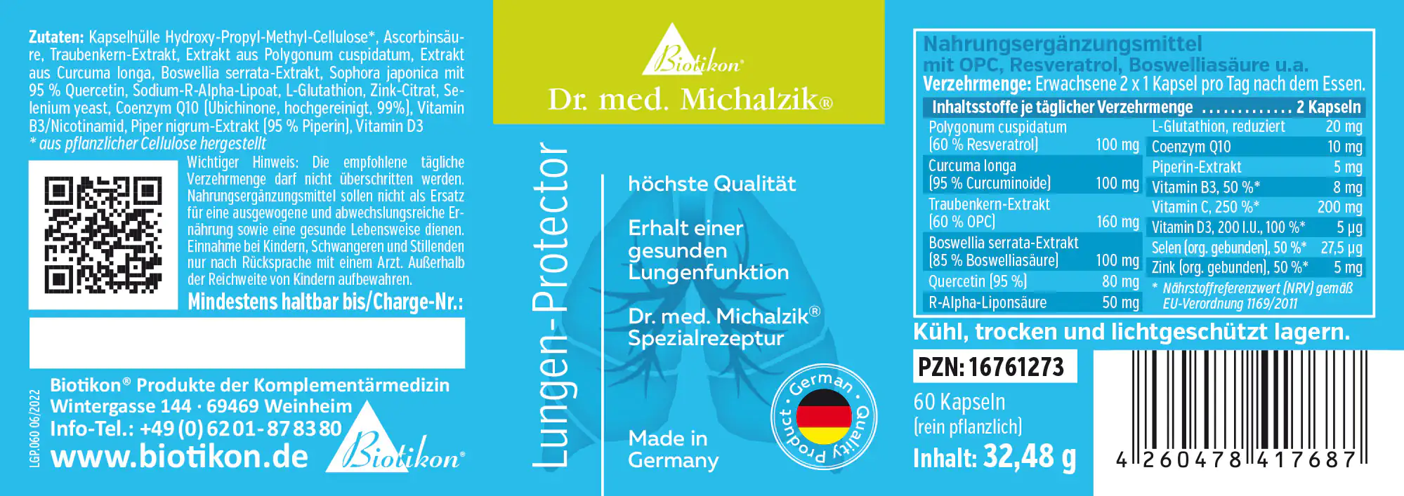 Lungen-Protector nach Dr. med. Michalzik