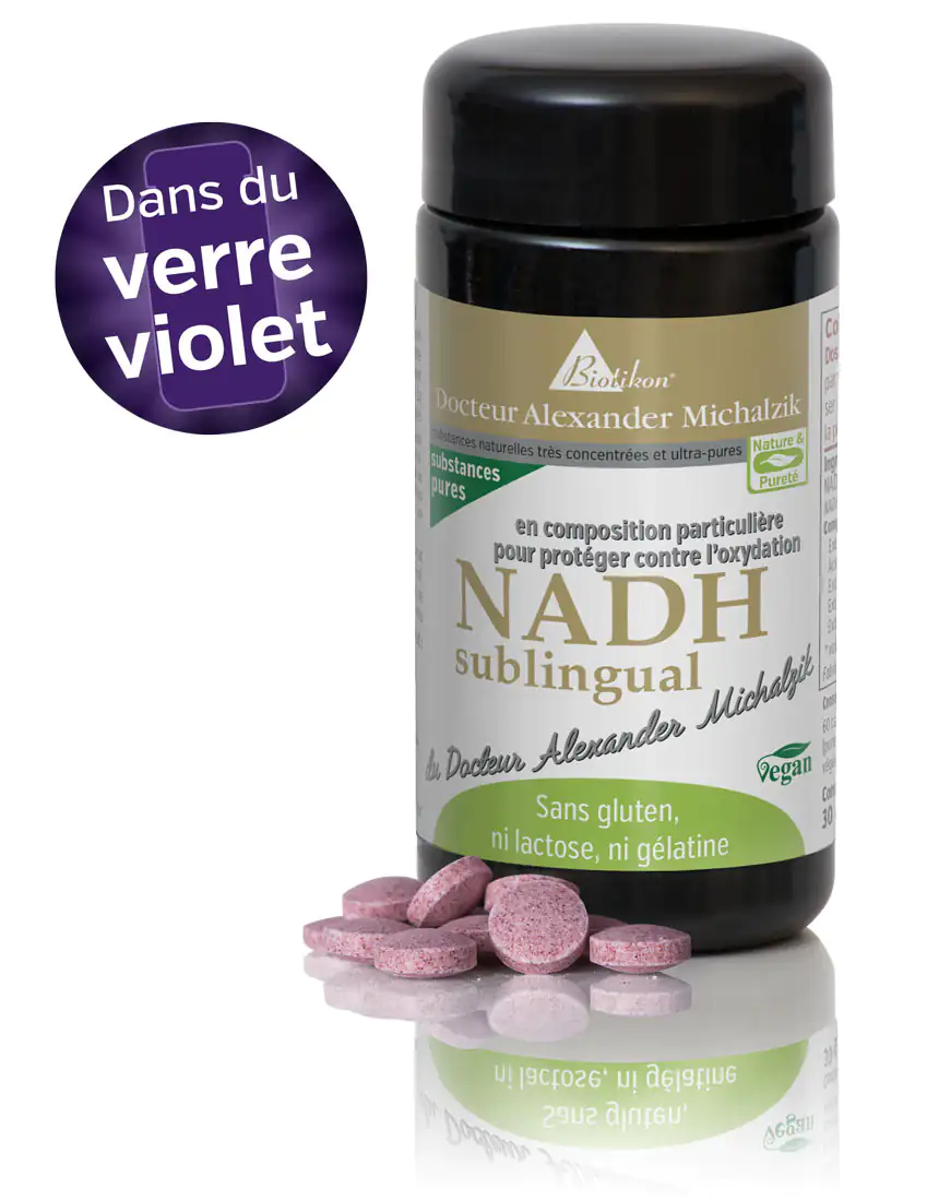 NADH en cachets sublingaux