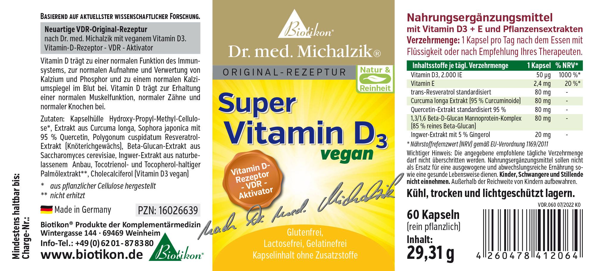 Super vitamine D3