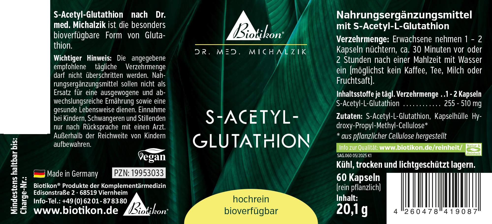 S-acetyl glutathione