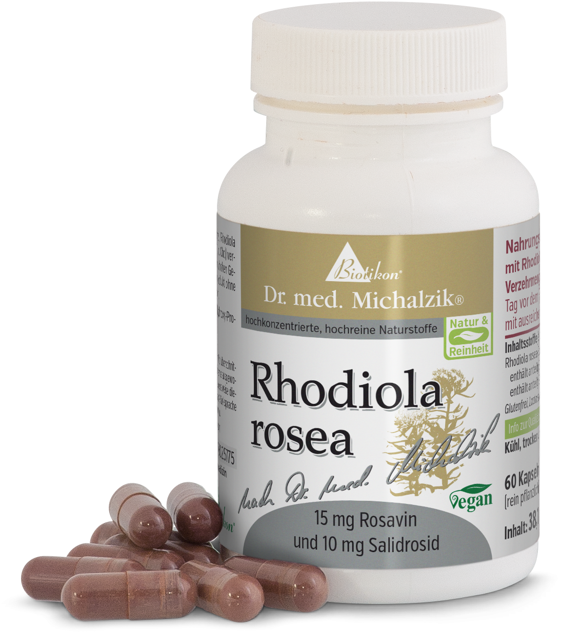 Rhodiolarosea nach Dr. med. Michalzik, 60 Kapseln