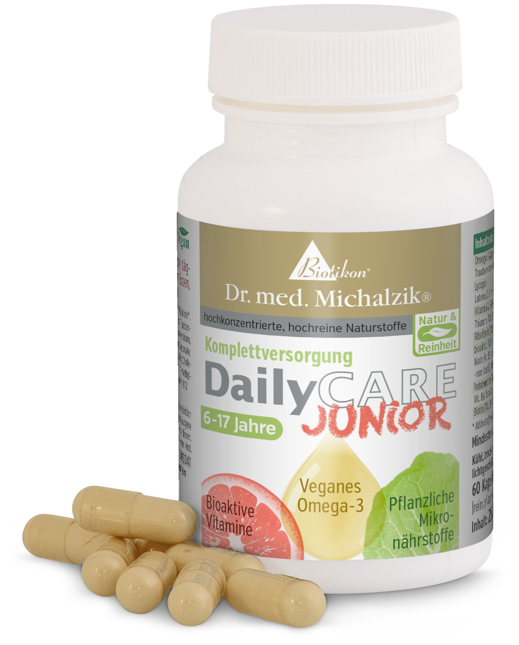 DailyCare-Junior nach Dr. med. Michalzik, 60 Kapseln ...